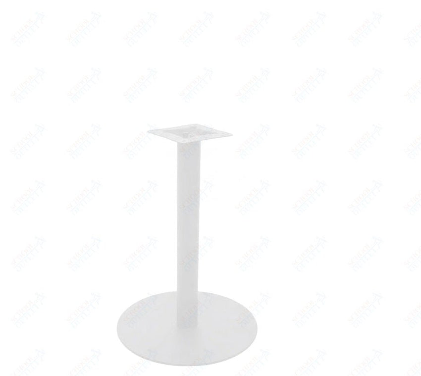 BFM Seating Uptown - 18" Round Base - Dining Height - 3" Round Column - 11 7/8" Bolt - On Top Plate(BFM - LP - 18R) - SchoolOutlet
