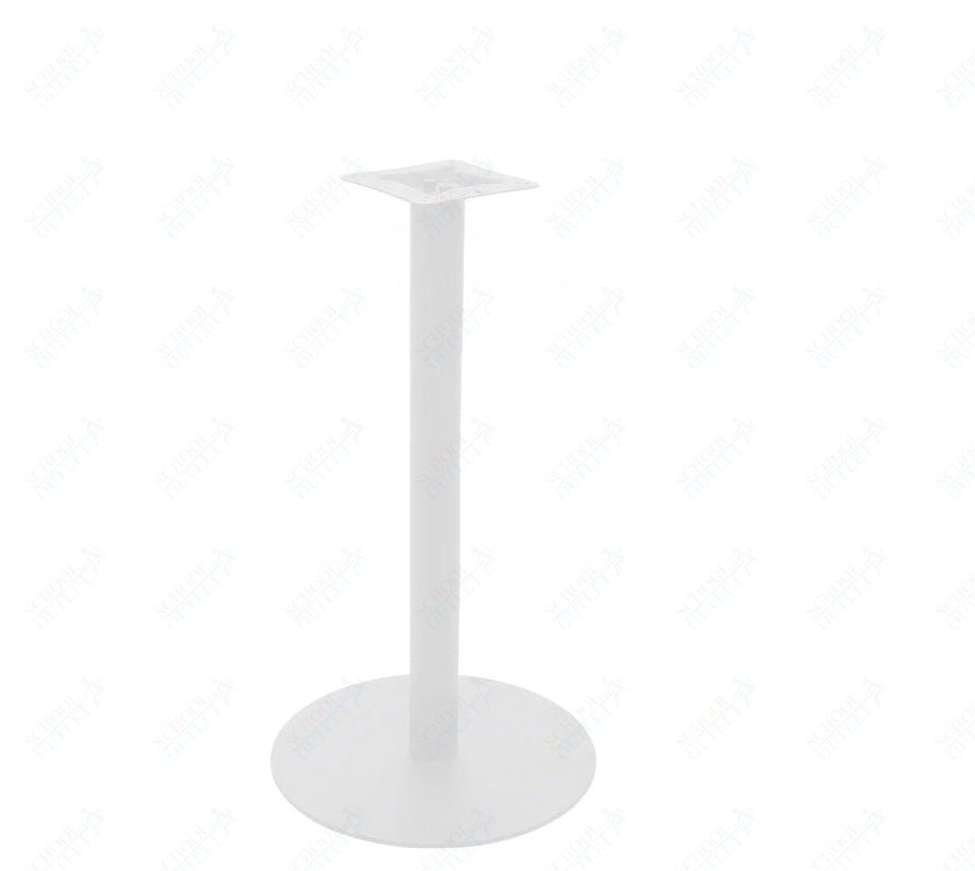BFM Seating Uptown - 18" Round Base - Bar Height - 3" Round Column - 11 7/8" Bolt - On Top Plate - (BFM - LP - 18RT) - SchoolOutlet