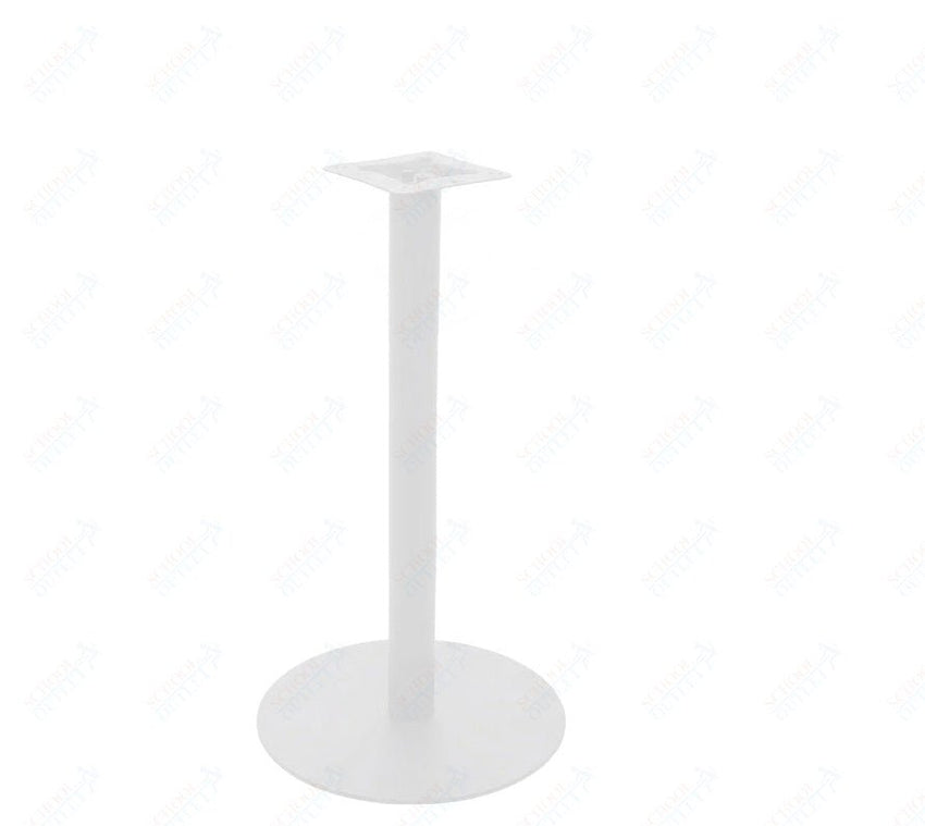 BFM Seating Uptown - 18" Round Base - Bar Height - 3" Round Column - 11 7/8" Bolt - On Top Plate - (BFM - LP - 18RT) - SchoolOutlet