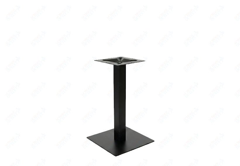 BFM Seating Uptown - 18" Square Base - Dining Height - 3" Square Column - 11 7/8" Bolt - On Top Plate(BFM - LP) - SchoolOutlet