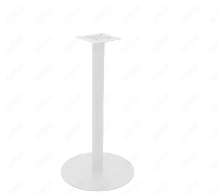 BFM Seating Uptown - 20" Round Base - Bar Height - 3" Round Column - 11 7/8" Bolt - On Top Plate - (BFM - LP - 20RT) - SchoolOutlet