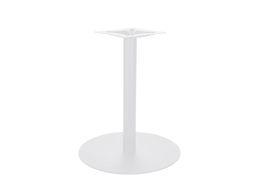 BFM Seating Uptown - 24" Round Base - Dining Height - 3" Round Column - 11 7/8" Bolt - On Top Plate - (BFM - LP - 24R) - SchoolOutlet