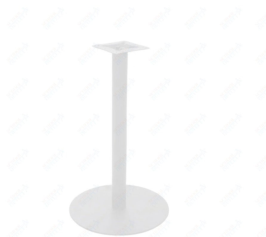BFM Seating Uptown - 24" Round Base - Bar Height - 3" Round Column - 11 7/8" Bolt - On Top Plate - (BFM - LP - 24RT) - SchoolOutlet