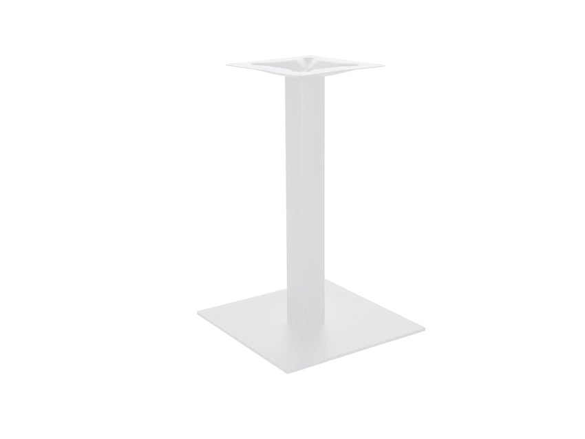 BFM Seating Uptown - 24" Square Base - Dining Height - 3" Square Column - 11 7/8" Bolt - On Top Plate - (BFM - LP - 24SQ) - SchoolOutlet