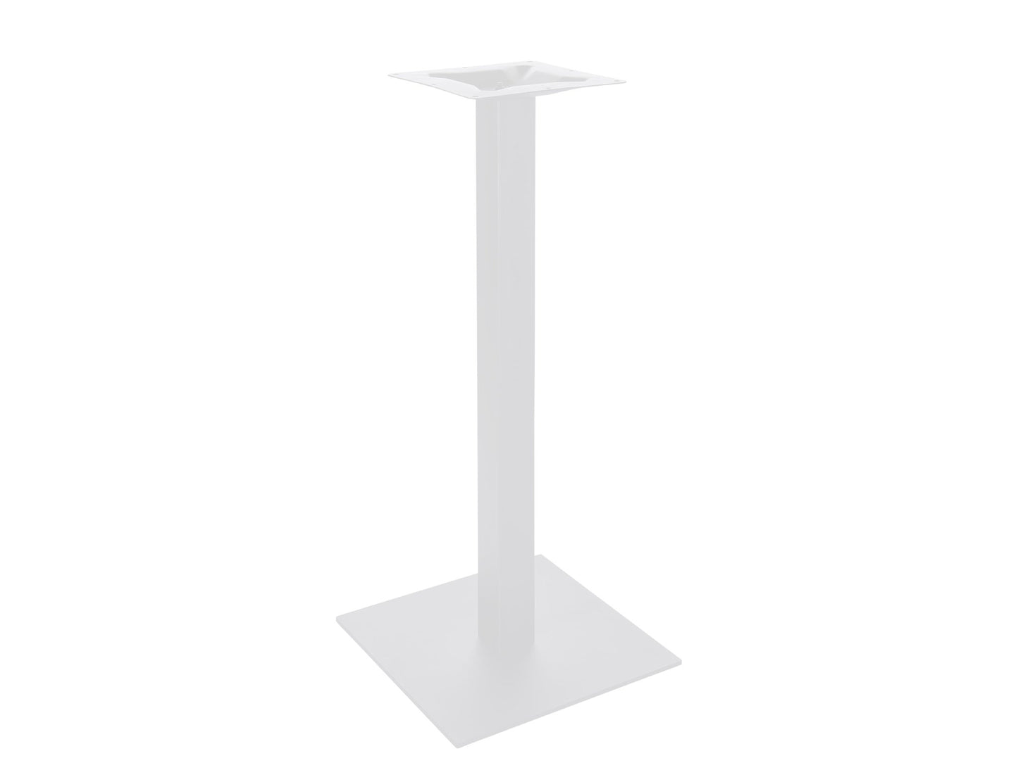 BFM Seating Uptown - 24" Square Base - Bar Height - 3" Square Column - 11 7/8" Bolt - On Top Plate - (BFM - LP - 24SQT) - SchoolOutlet