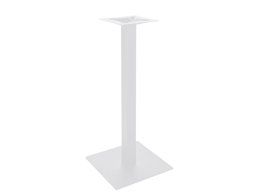 BFM Seating Uptown - 24" Square Base - Bar Height - 3" Square Column - 11 7/8" Bolt - On Top Plate - (BFM - LP - 24SQT) - SchoolOutlet