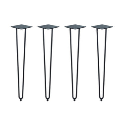 BFM Seating NV 4 Leg Set - Counter Height - Sand Black 34.75"H (BFM-NV4L-SBC)