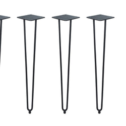 BFM Seating NV 4 Leg Set - Bar Height - Sand Black 40"H (BFM-NV4L-SBT)