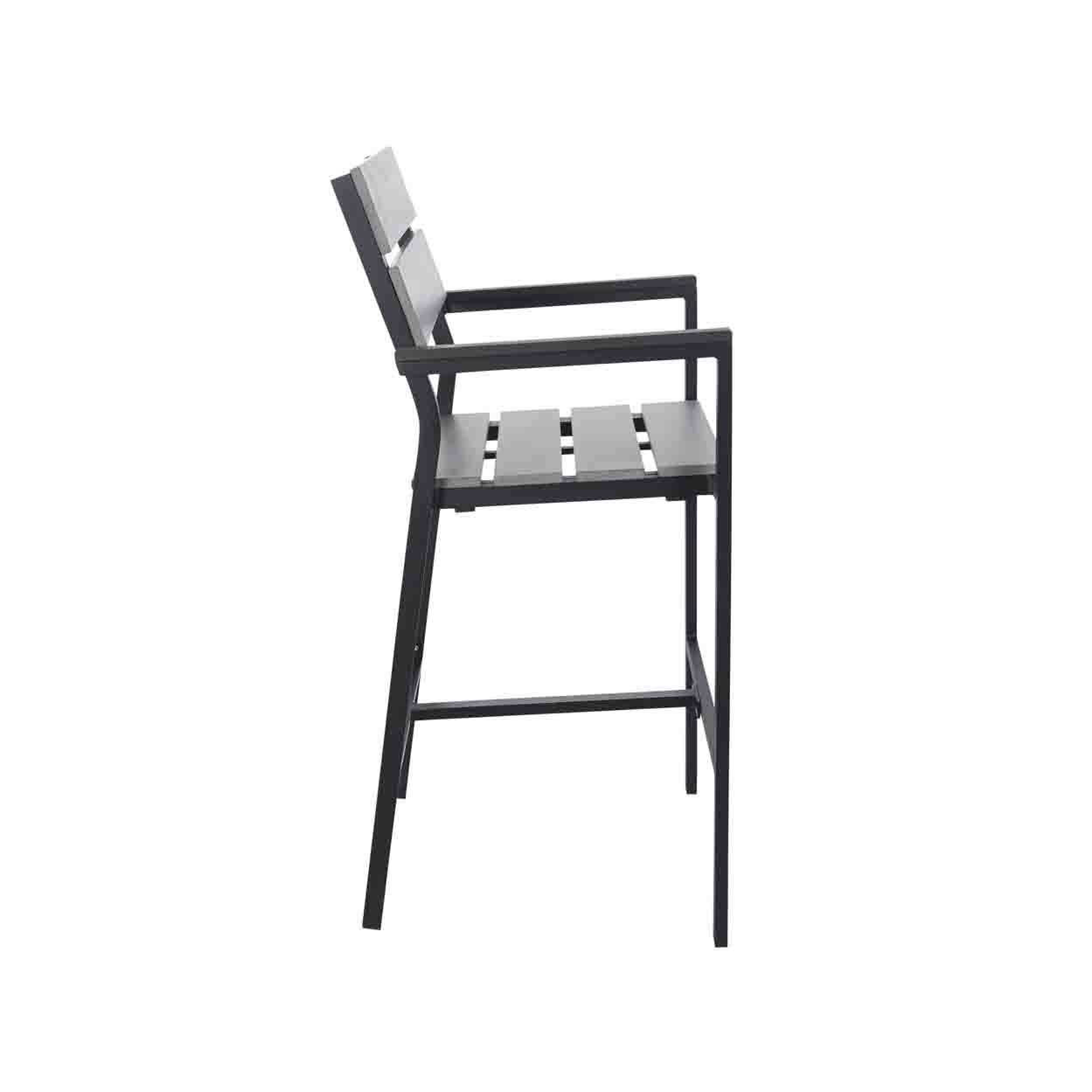 BFM Seating Seaside 29.5" Bar Stool with Arms (BFM - PH201) - SchoolOutlet