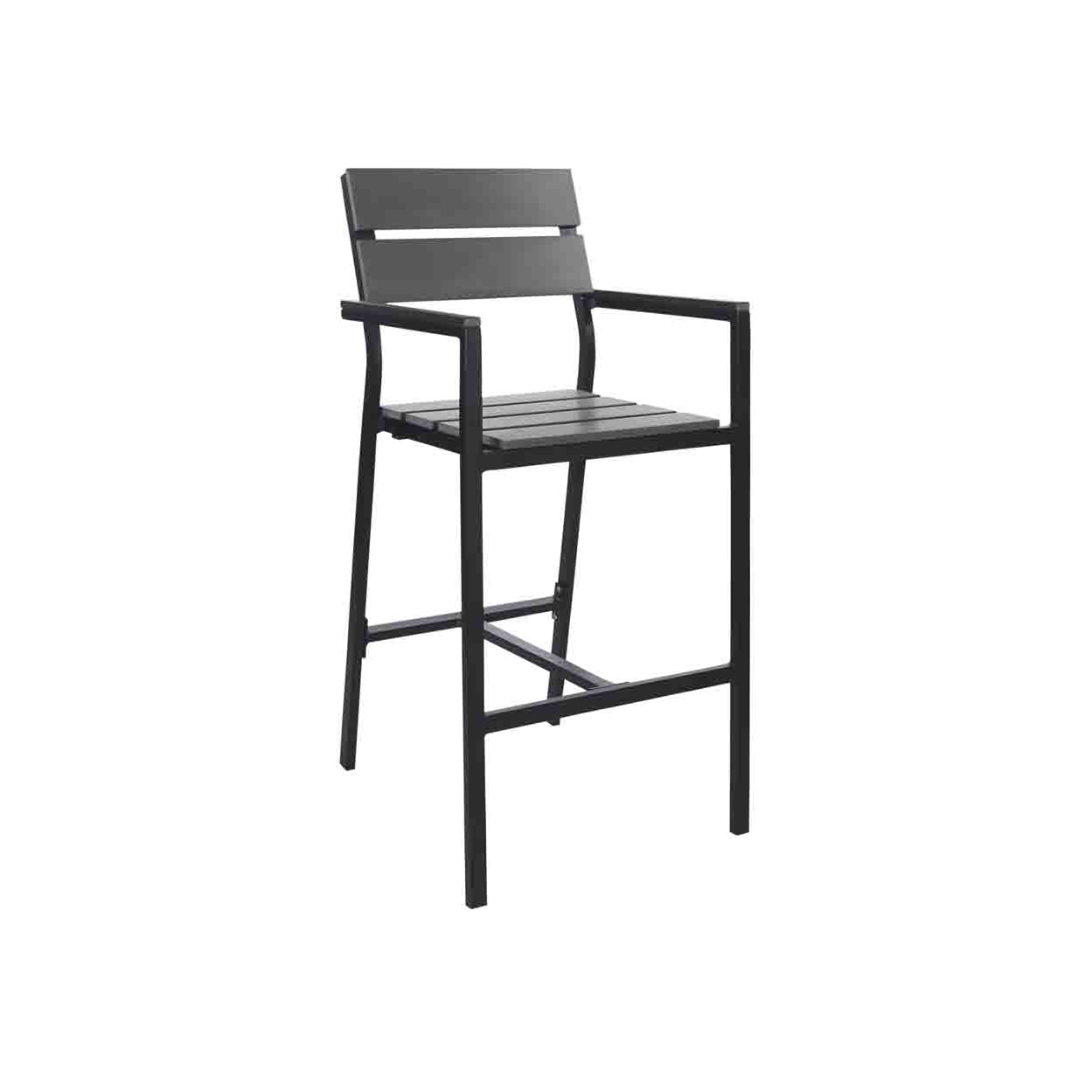 BFM Seating Seaside 29.5" Bar Stool with Arms (BFM - PH201) - SchoolOutlet
