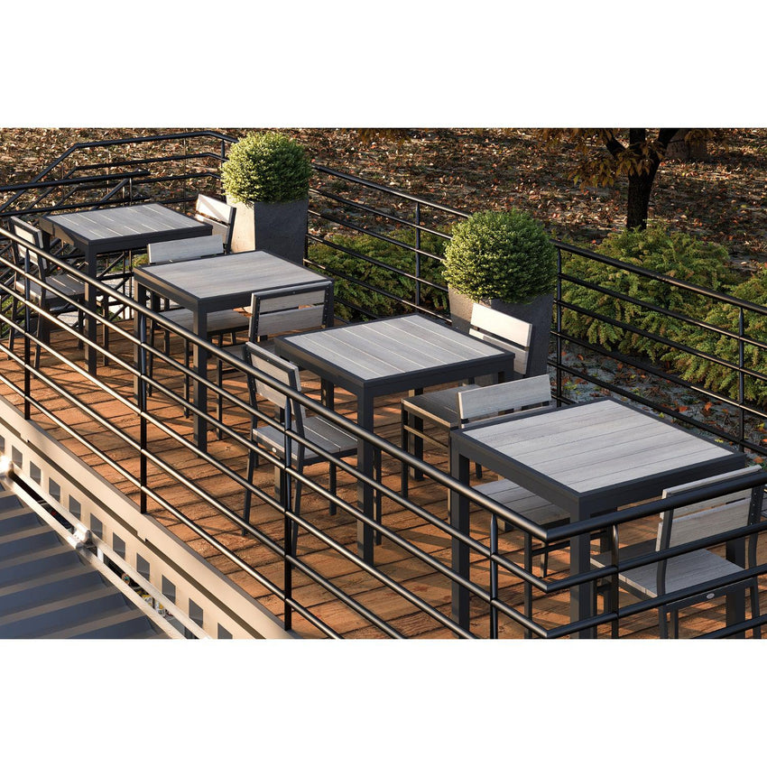 BFM Seating Seaside 29.5" Bar Stool with Arms (BFM - PH201) - SchoolOutlet