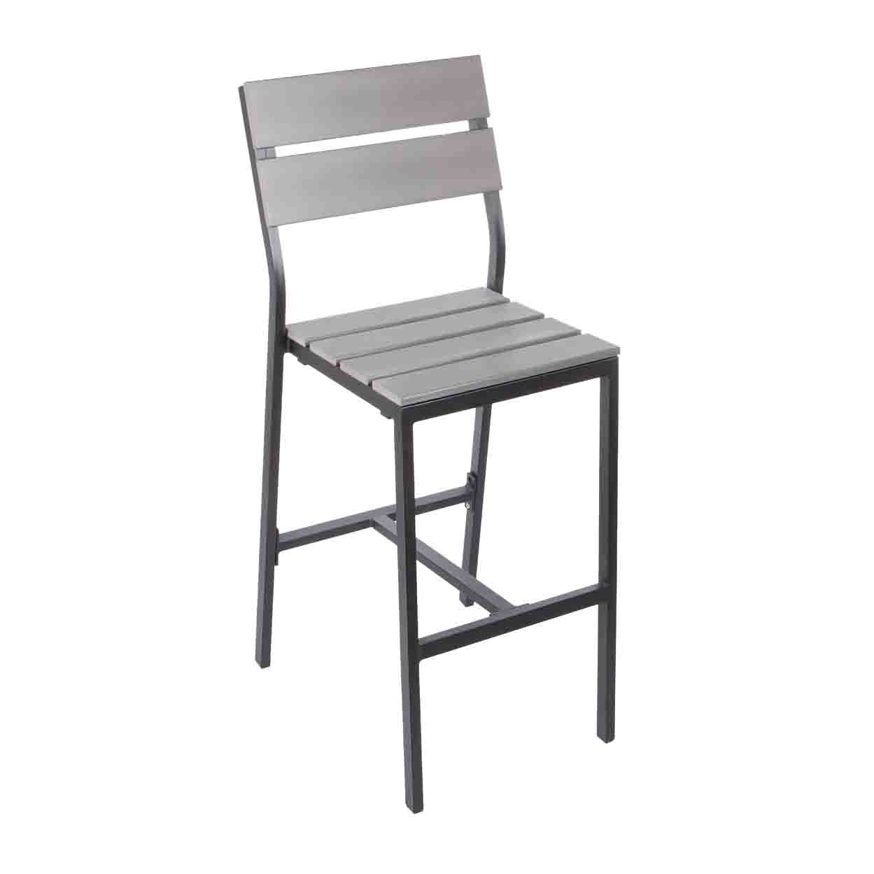 BFM Seating Seaside Stacking Teak Patio Dining Chair (BFM - PH202BG) - SchoolOutlet