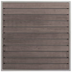 BFM Seating Seaside 4 - Leg Bolt - Down Table 31x31, Synthetic Gray Teak Top, Umbrella Hole Optional - (BFM - PH4L3131) - SchoolOutlet