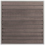 BFM Seating Seaside 4 - Leg Bar Height Bolt - Down Table 31x48, Synthetic Gray Teak Top - (BFM - PH4L3148xxxT) - SchoolOutlet
