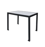 BFM Seating Surf Inlay 4 - Leg Bolt - Down Bar Ht. Table 32x48 - Carrara Top - (BFM - PH4L3248CRxT) - SchoolOutlet