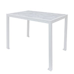 BFM Seating Surf Inlay 4 - Leg Bolt - Down Bar Ht. Table 32x48 - Carrara Top - (BFM - PH4L3248CRxT) - SchoolOutlet