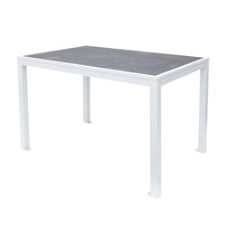 BFM Seating Surf Inlay 4-Leg Bolt-Down Table 32x48 - Pietro Top - Umbrella hole optional - (BFM-PH4L3248PR)