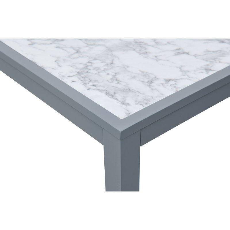 BFM Seating Surf Inlay 4 - Leg Bolt - Down Table 32x48 - Pietro Top - Umbrella hole optional - (BFM - PH4L3248PR) - SchoolOutlet