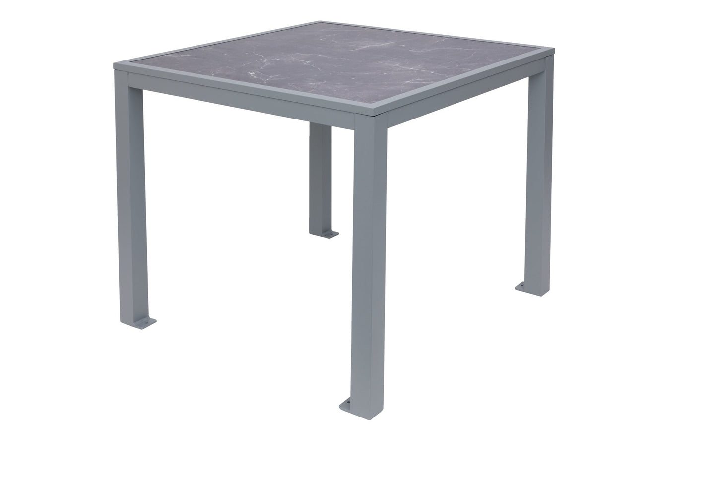 BFM Seating Surf Inlay 4 - Leg Bolt - Down Table 36x36 - Pietro Top - Umbrella hole optional - (BFM - PH4L3636PR) - SchoolOutlet