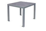 BFM Seating Surf Inlay 4 - Leg Bolt - Down Table 36x36 - Pietro Top - Umbrella hole optional - (BFM - PH4L3636PR) - SchoolOutlet