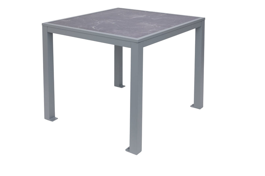 BFM Seating Surf Inlay 4 - Leg Bolt - Down Table 36x36 - Pietro Top - Umbrella hole optional - (BFM - PH4L3636PR) - SchoolOutlet