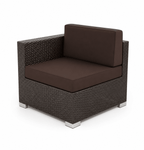 BFM Seating Aruba Wicker Left or Right Arm Corner Section with Cushions (BFM-PH5101JV-L/R) - SchoolOutlet
