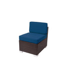 BFM Seating Aruba Wicker Armless Middle Wide Sofa Section with Cushions (BFM-PH5101JV-MW) - SchoolOutlet