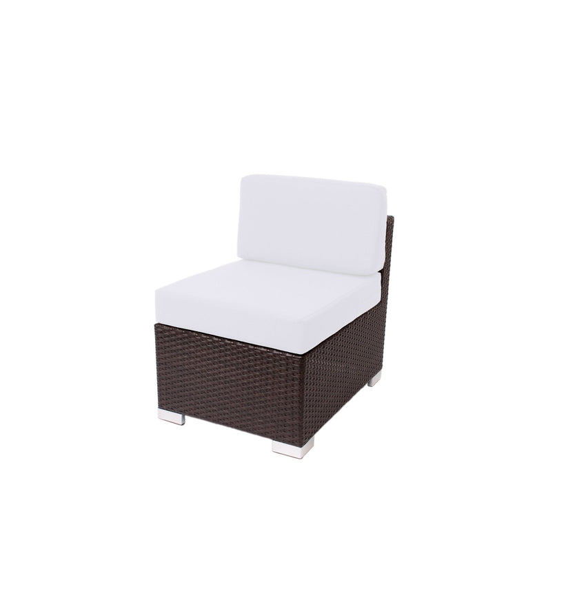 BFM Seating Aruba Wicker Armless Middle Wide Sofa Section with Cushions (BFM-PH5101JV-MW) - SchoolOutlet