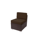 BFM Seating Aruba Wicker Armless Middle Wide Sofa Section with Cushions (BFM-PH5101JV-MW) - SchoolOutlet
