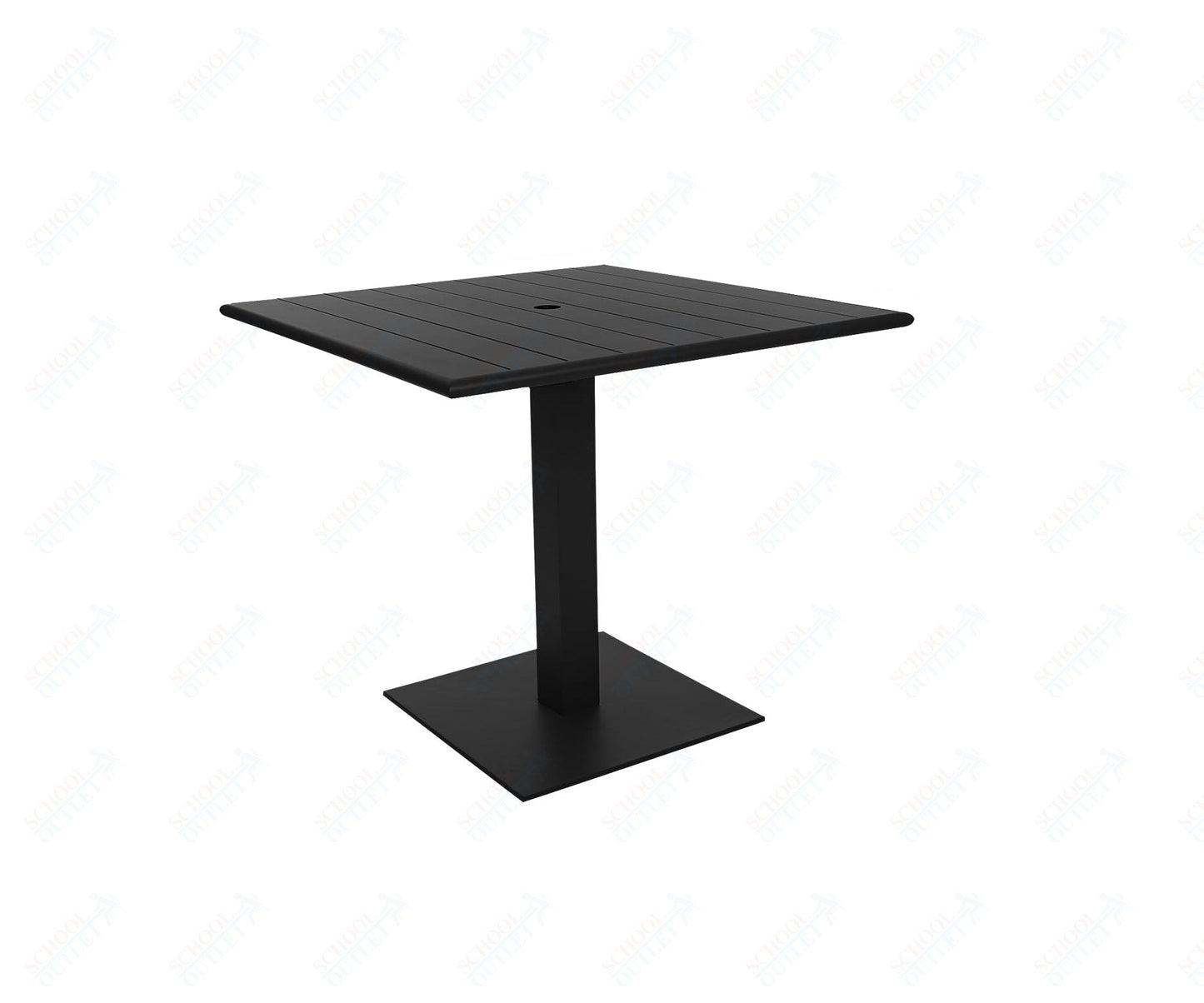 BFM Seating Beachcomber - Margate 24x32 Dining Height Table - Powder Coated - (BFM - PHB2432 - MAR) - SchoolOutlet