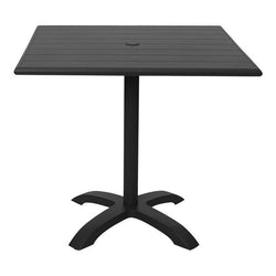 BFM Seating Beachcomber-Bali 32x32 Dining Height Table - Powder Coated - (BFM-PHB3232T-BALI)