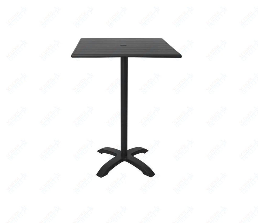 BFM Seating Beachcomber - Bali 32x32 Bar Height Table - Powder Coated - (BFM - PHB3232T - BALI) - SchoolOutlet