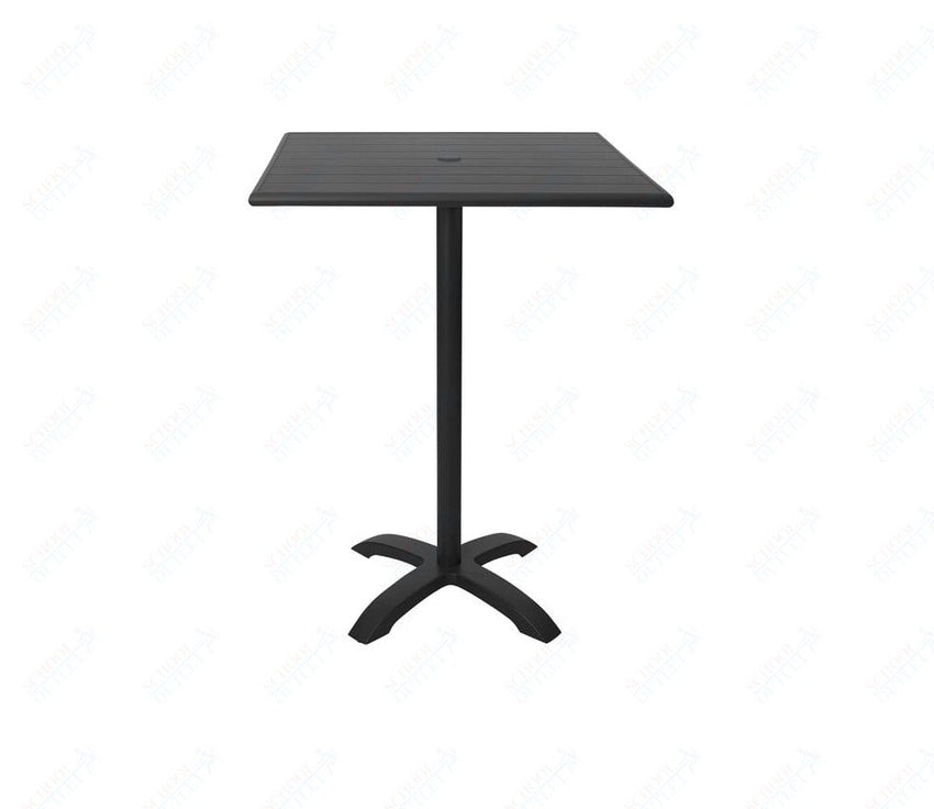 BFM Seating Beachcomber - Bali 36x36 Bar Height Table - Powder Coated - (BFM - PHB3636T - BALI) - SchoolOutlet