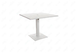 BFM Seating Beachcomber - Margate 36x36 Dining Height Table - Powder Coated - Umbrella Compatible - (BFM - PHB3636 - MAR) - SchoolOutlet