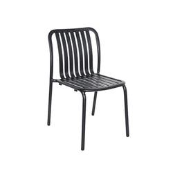BFM Seting Key West - Vertical Slat Stacking Side Chair - Powder Coated Aluminum - (BFM-PHKWSC)