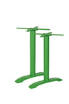 BFM Seatings Bali End Base - Set of 2 - Zinc Plated Cast Iron Bottoms, Stainless Steel Columns - (BFM - PHTB0022) - SchoolOutlet
