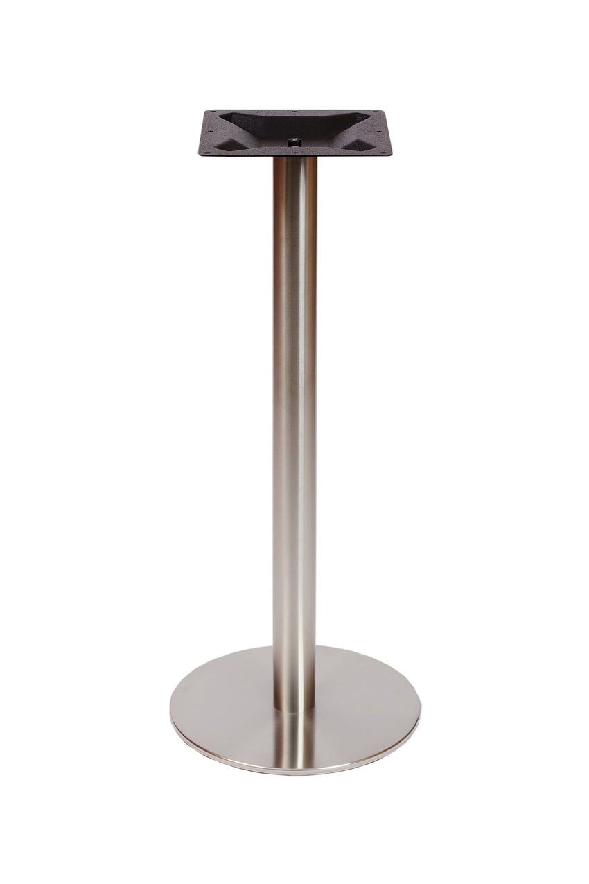 BFM Seating Elite 24" Round Bar Height Base(BFM - PHTB24RSST) - SchoolOutlet