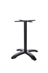 BFM Seating Bali Table Base - Weighted Cast Aluminum - Powder Coated Black (BFM - PHTB2626) - SchoolOutlet