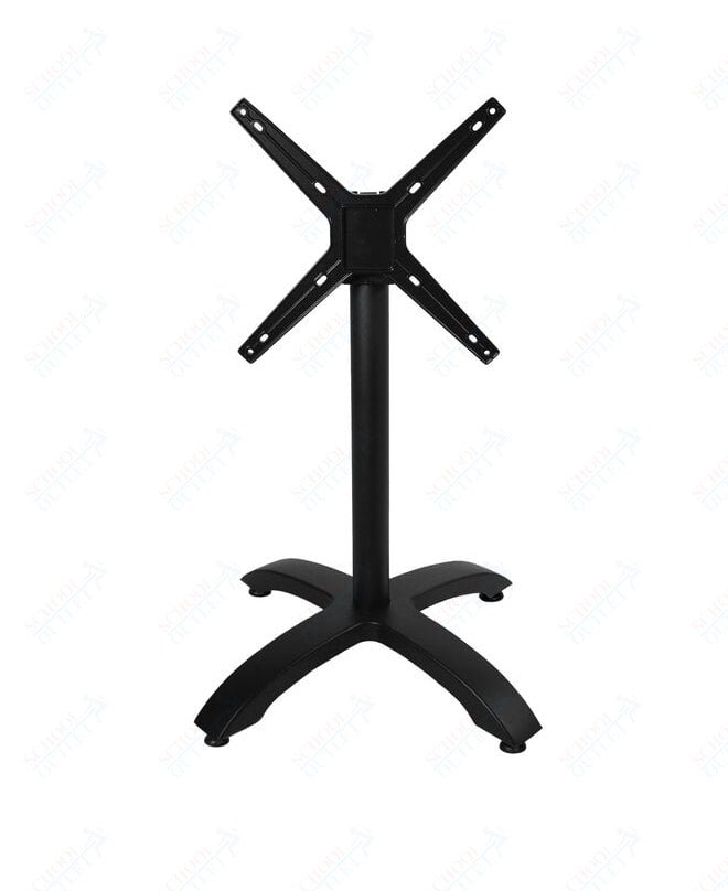 BFM Seating Bali Folding Table Base - Weighted Cast Aluminum 28"H (BFM - PHTB2626F) - SchoolOutlet