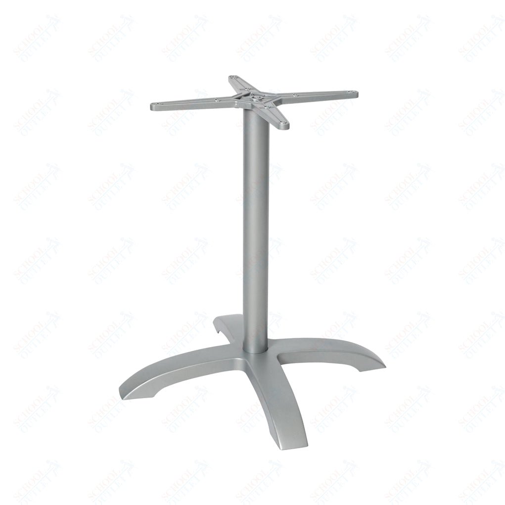 BFM Seating Bali Table Base - Weighted Cast Aluminum - Powder Coated Black 28"H (BFM - PHTB2626) - SchoolOutlet