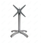 BFM Seating Bali Folding Table Base - Weighted Cast Aluminum 28