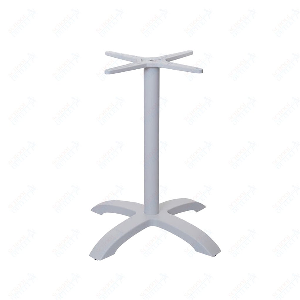 BFM Seating Bali Table Base - Weighted Cast Aluminum - Powder Coated Black 28"H (BFM - PHTB2626) - SchoolOutlet