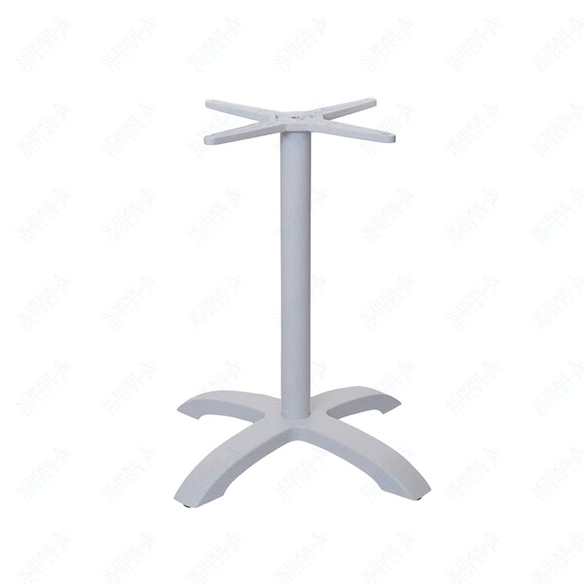 BFM Seating Bali Table Base - Weighted Cast Aluminum - Powder Coated Black 28"H (BFM - PHTB2626) - SchoolOutlet