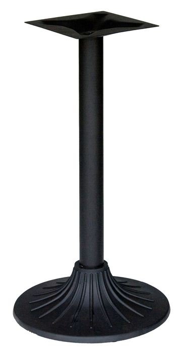 BFM Seating Niles Base 20" Round - Bar Height - Sand Black Finish - (BFM - PHTB500T - SchoolOutlet