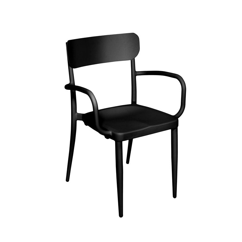BFM Seating Maui Stacking Restaurant Armchair Dining Chair (BFM - PHVAC) - SchoolOutlet