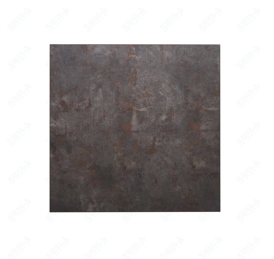 BFM Seating - 1" Relic Table Top - Melamine PVC Self - Edge 30"W x 30"L (BFM - 1xx3030) - SchoolOutlet