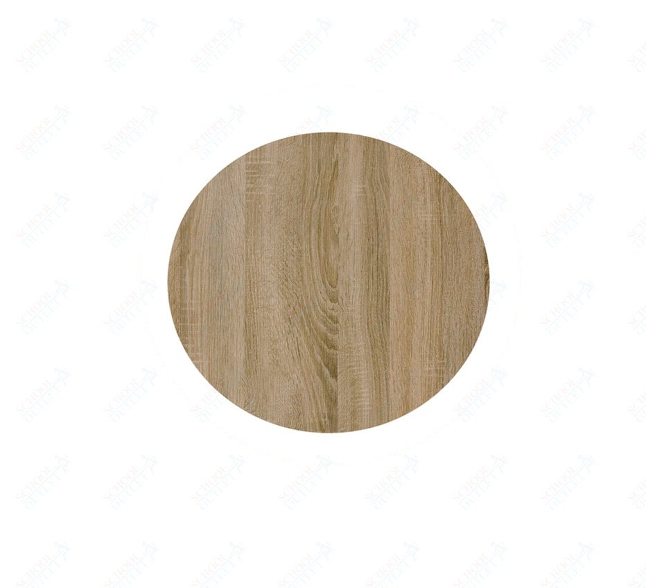 BFM Seating Midtown Table Top - 1 7/8" Melamine with Honeycomb Core - 30" Round - (BFM - MIDTOWN30R) - SchoolOutlet