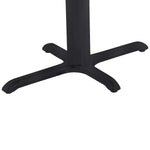 BFM SeatingStamped Steel - 24 x 30 Cross Base - Counter Height - 3