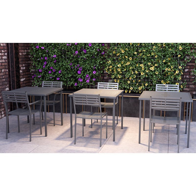 BFM Seating Daytona Stacking Patio Dining Armchair (BFM - SU2811C) - SchoolOutlet