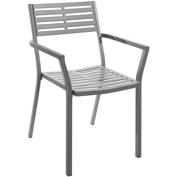 BFM Seating Daytona Stacking Patio Dining Armchair (BFM - SU2811C) - SchoolOutlet